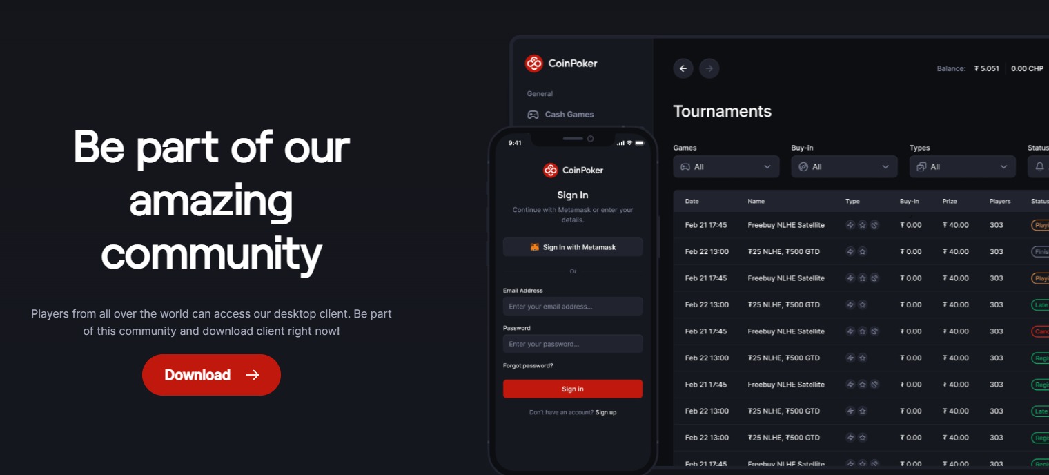 toernooien coinpoker gratis poker spelen