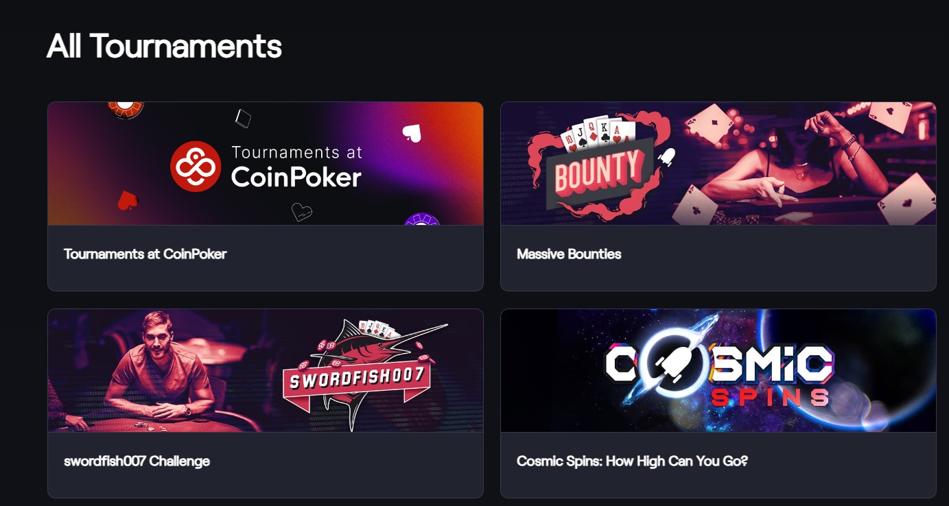 toernooien coinpoker online pokeren voor geld