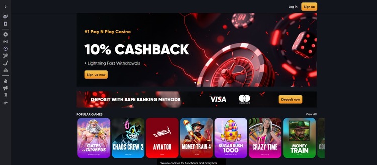 Instant Casino, 400% bonus casino