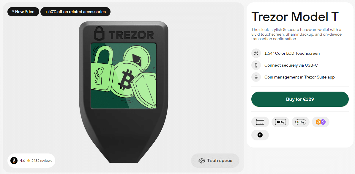 trezor t