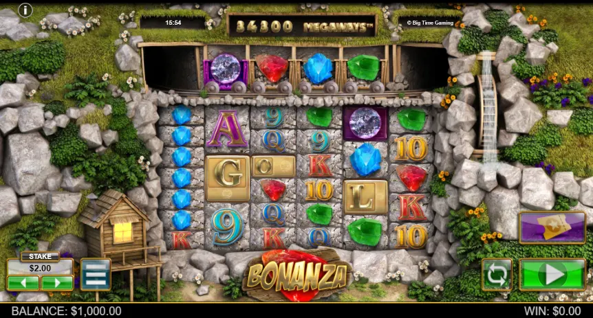 Bonanza Megaways slot voor echt geld - gokkasten spelen 