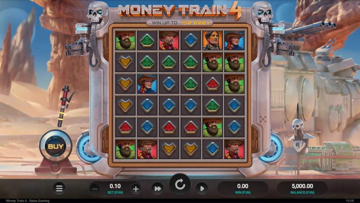 Money Train 4 slot echt geld - online gokkast