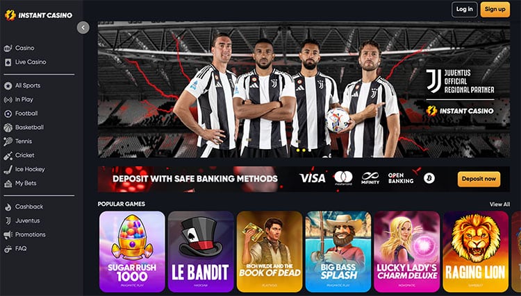 no deposit bonus instant casino