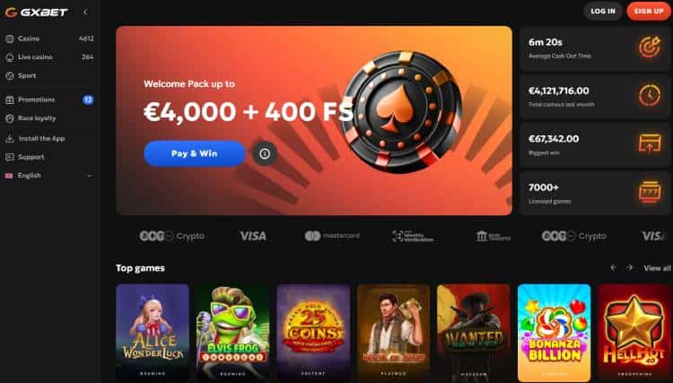 Gxbet, beste Apple Pay casino