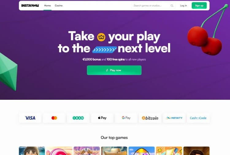 instaspin Neteller casino