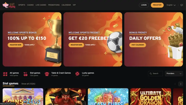 LuckyTrunk beste bookmaker zonder Cruks