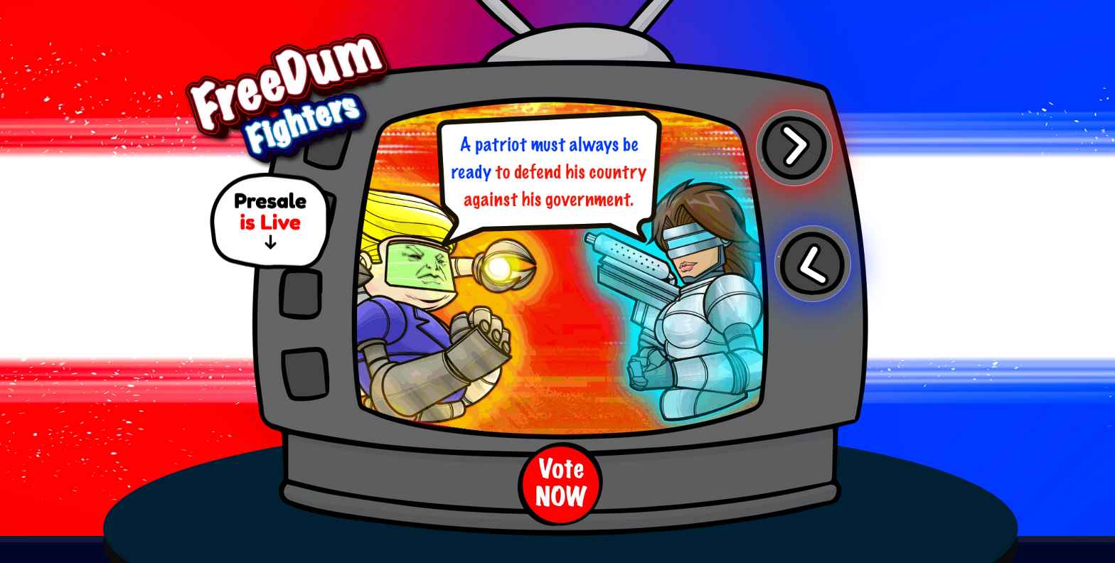 FreeDum Fighters header