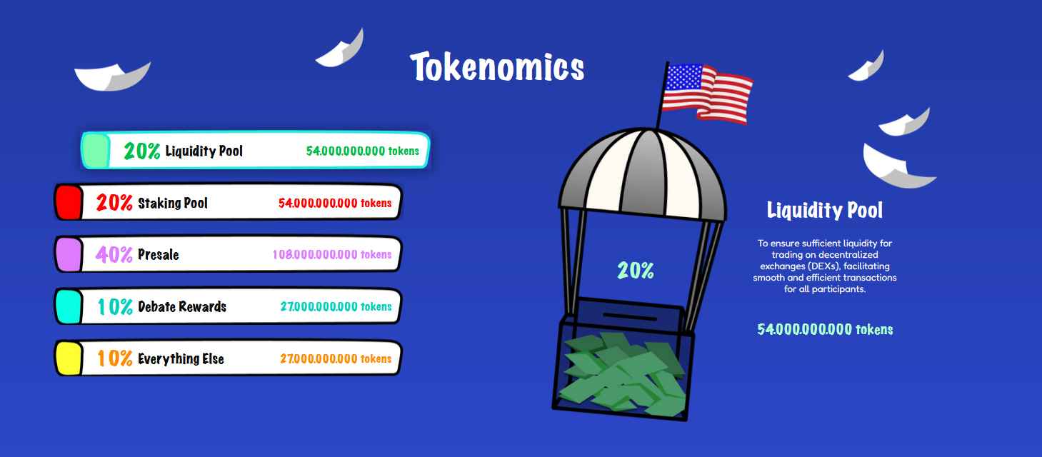 FreeDum Fighters tokenomics