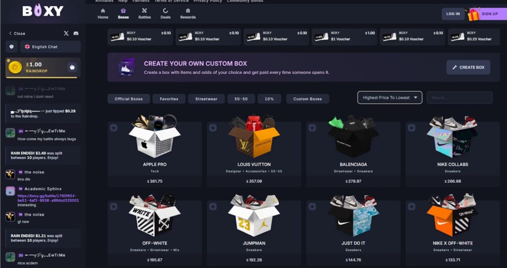 Beste mystery boxes online bij Boxy