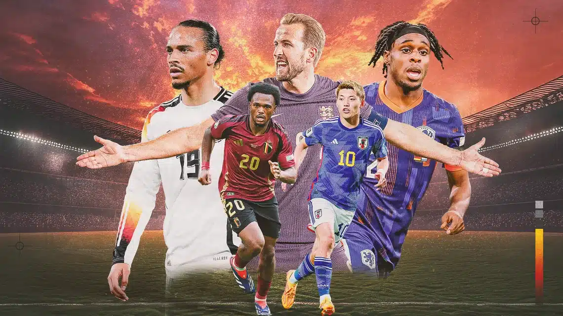 Bundesliga wedstrijden: Sane, Kane, Frimpong, Openda, Doan.