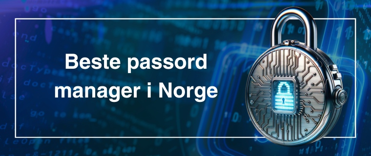 Beste passord manager i Norge