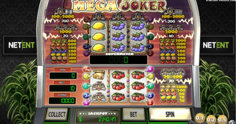 Mega Joker spilleautomat