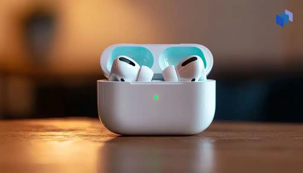 bilde av AirPods 2. generasjon i etui 