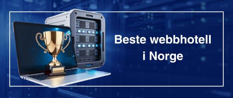 Beste webhotell i Norge