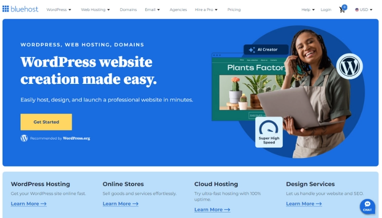 Bluehost