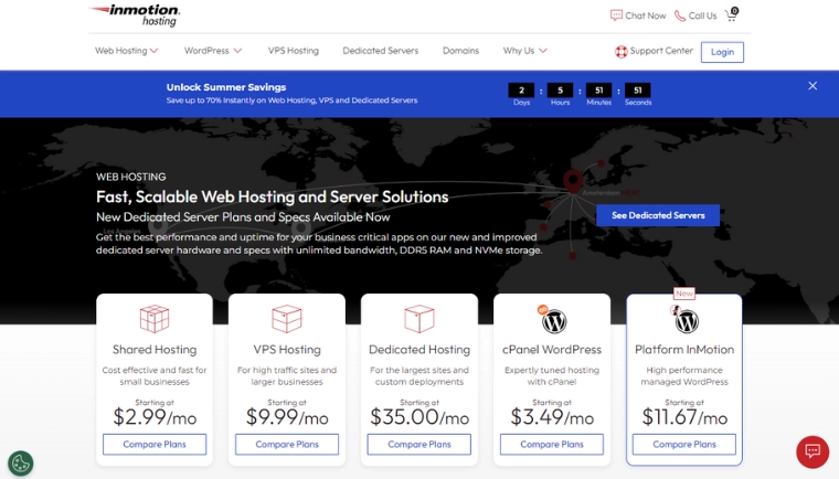 Inmotion webhotell