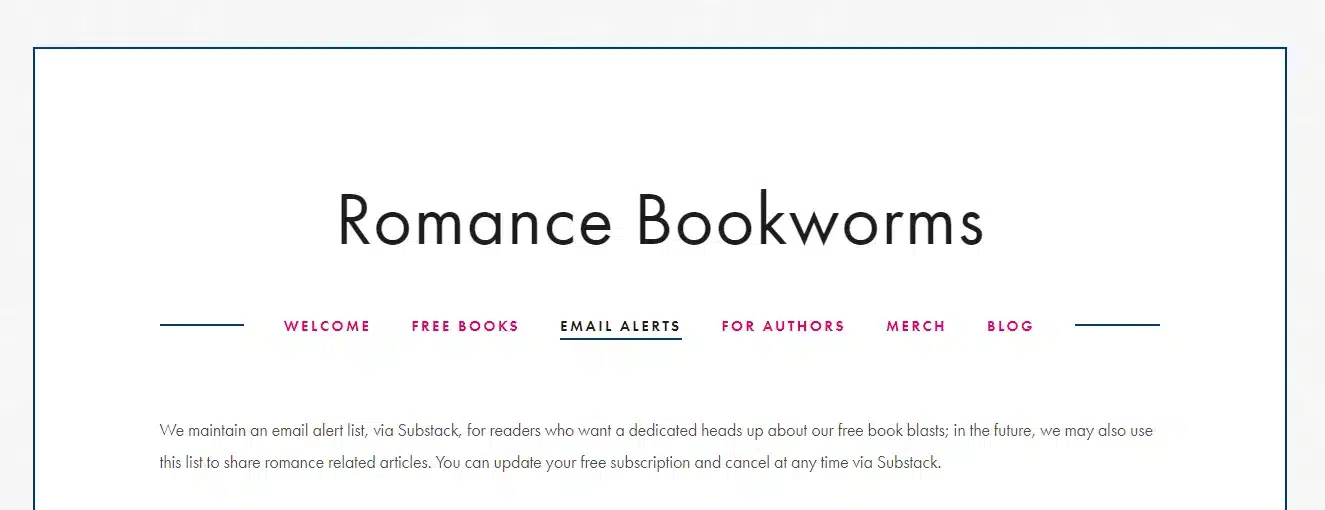 Der det hele begynte: The Romance Bookworms-nettstedet av Zoe York. (Romantiske bokormer)