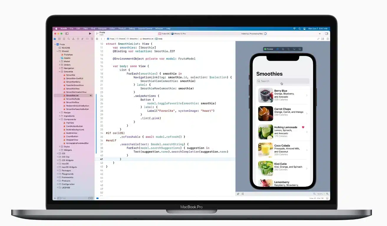 Swift er et kraftig og intuitivt programmeringsspråk for alle Apple-plattformer