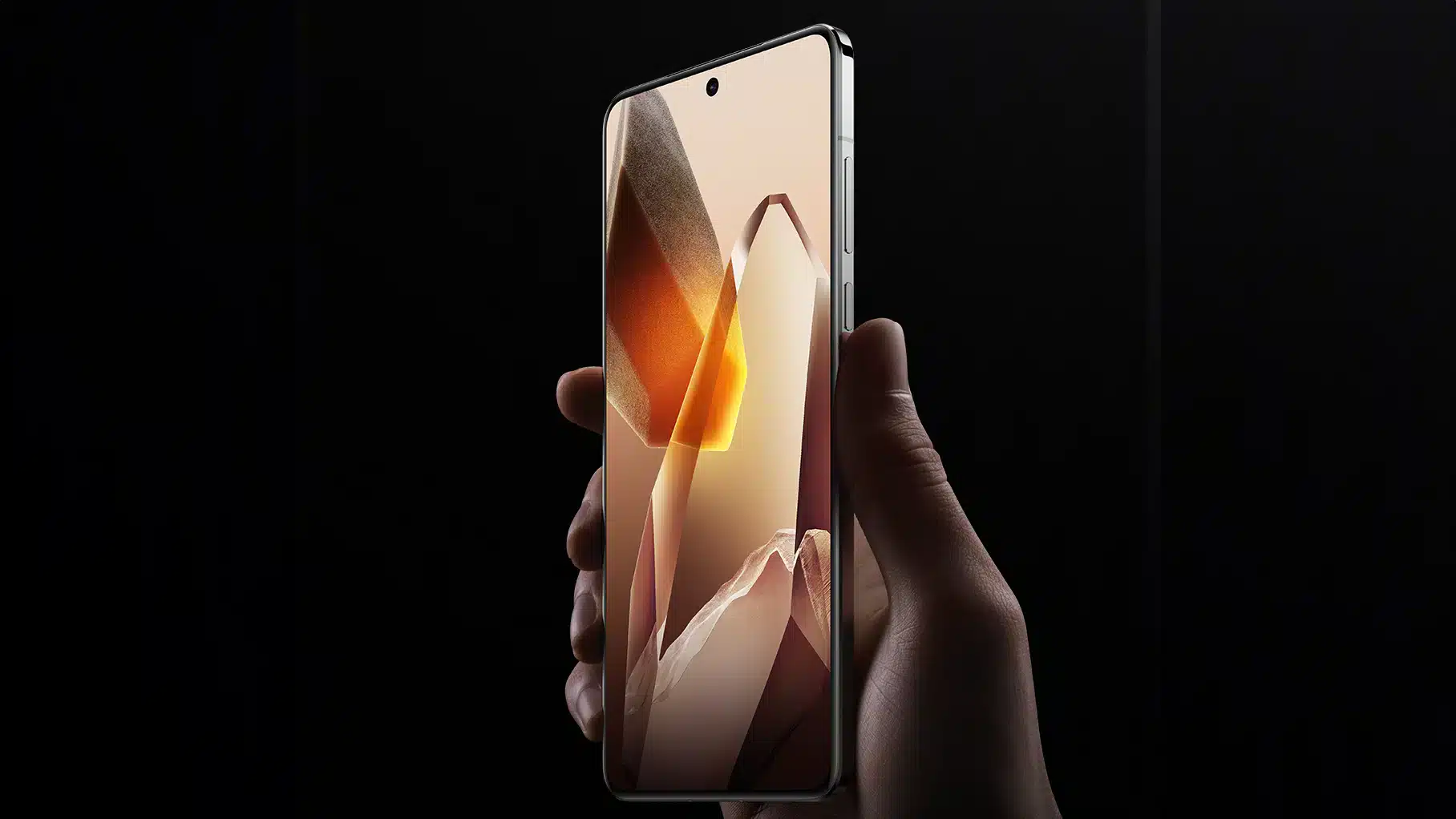 En tidlig titt på den flate skjermen på OnePlus 13. (OnePlus)