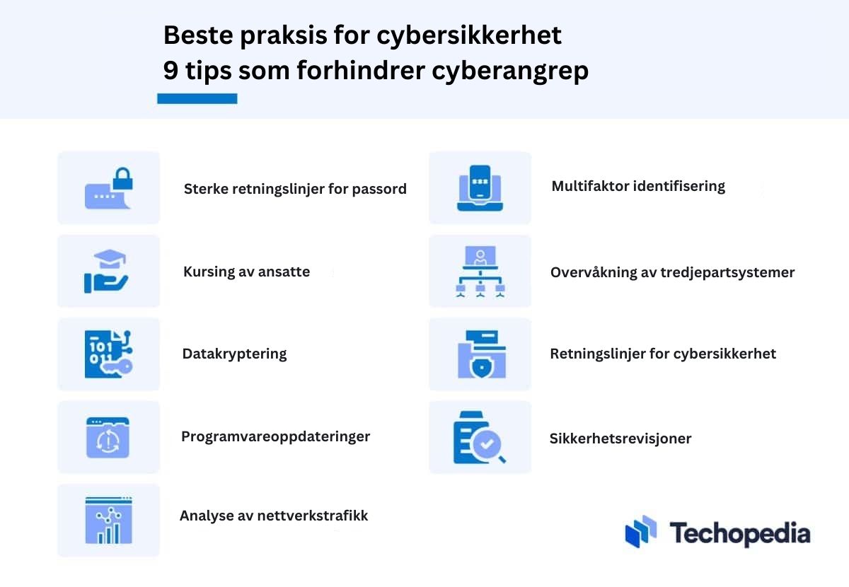 9 tips mot cyberangrep