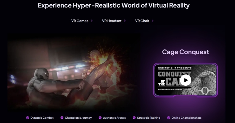 Sida om VR på 5th Scape