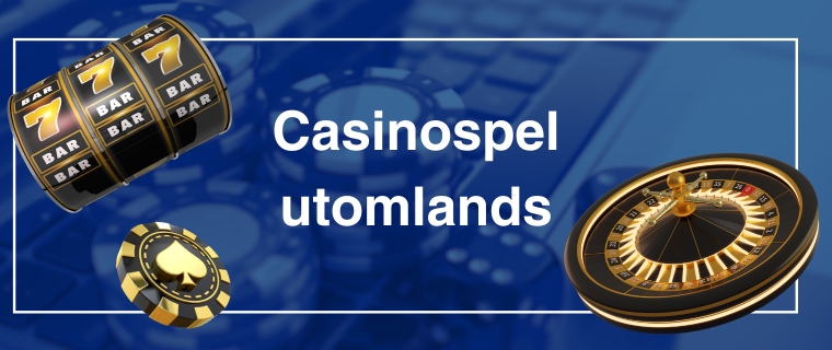 Olika objekt för spel på utländska casinon.