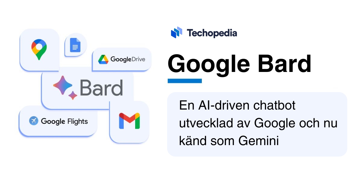 Illustration som förklarar Google Bard.