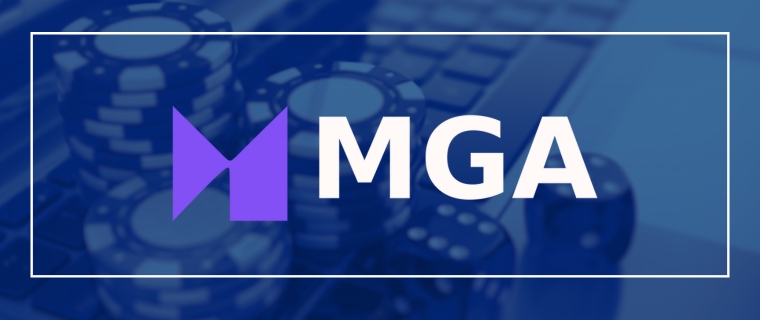 Logo för Malta Gaming Authority licensen.
