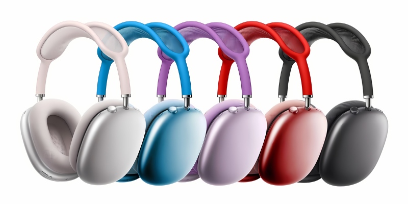 Olika färger för AirPods Max