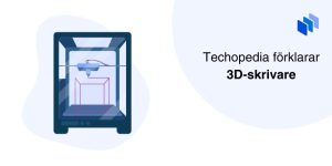 3D-skrivare med text att techopedia förklarar 3d-skrivare