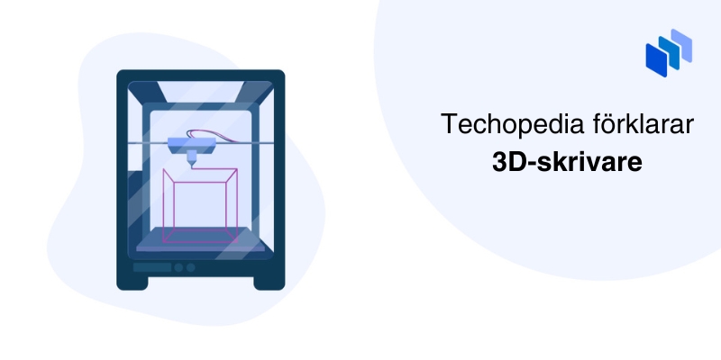 3D-skrivare med text att techopedia förklarar 3d-skrivare