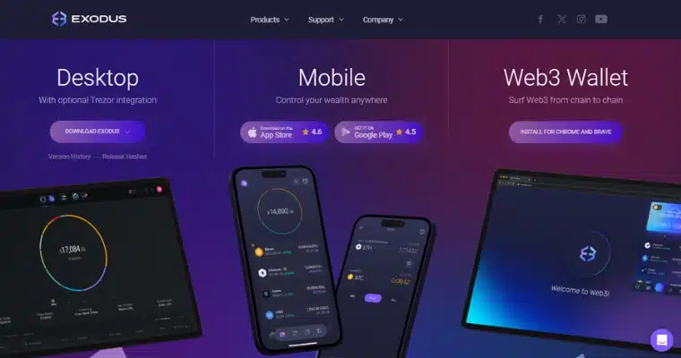 Ladda ner och installera Exodus Wallet