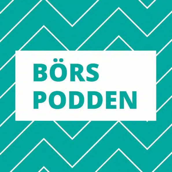 Logo för Börspodden.