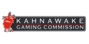 Logo för Kahnawake Gaming Commission licensen.