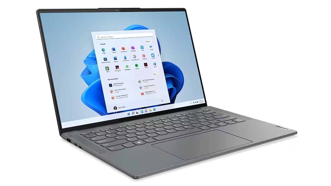 Lenovo Slim Pro 7 bärbar dator med tunn och elegant design.