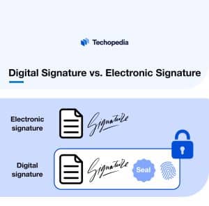 Digital Signature vs. Electronic Signature