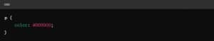 Color Hex Code - Text Color
