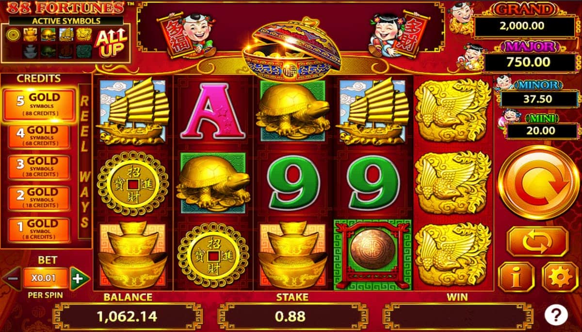 88 Fortunes