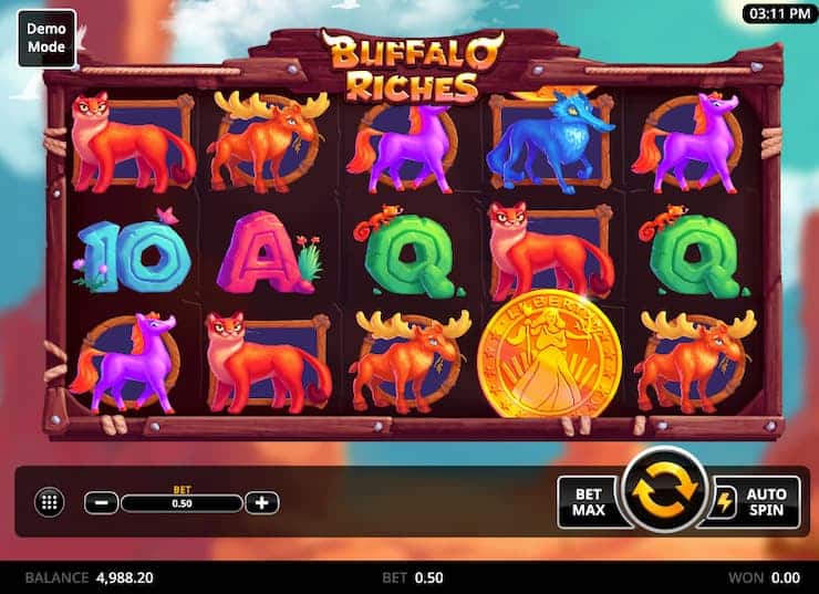 Golden Buffalo Slot reels - Techopedia
