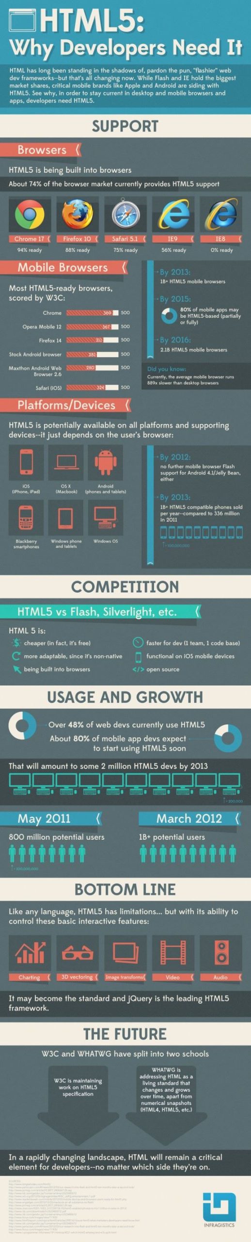 INFOGRAPHIC: HTML5 - Why Developers Need It