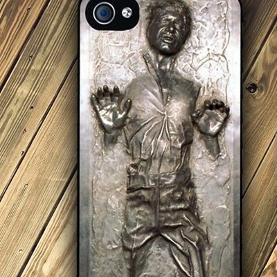 Han Solo frozen in carbonite iPhone case