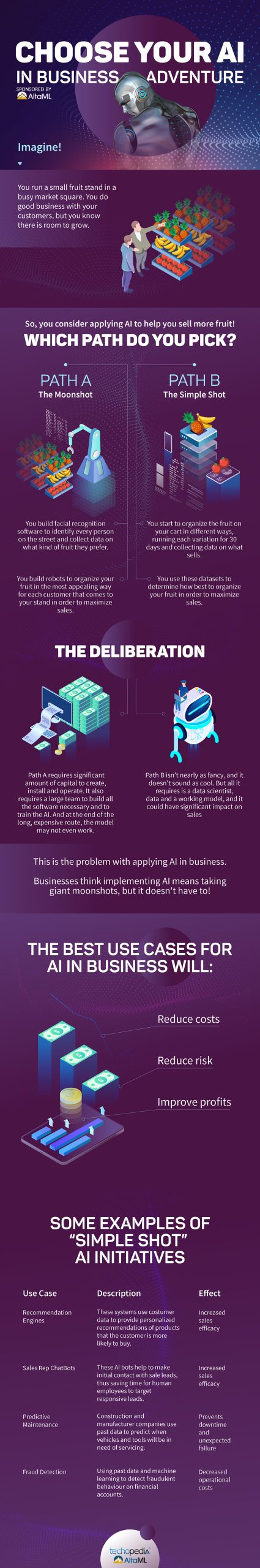 INFOGRAPHIC Choose Your AI in Business Adventure