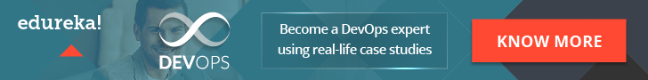 edureka devops banner become a devops expert using real-life case studies