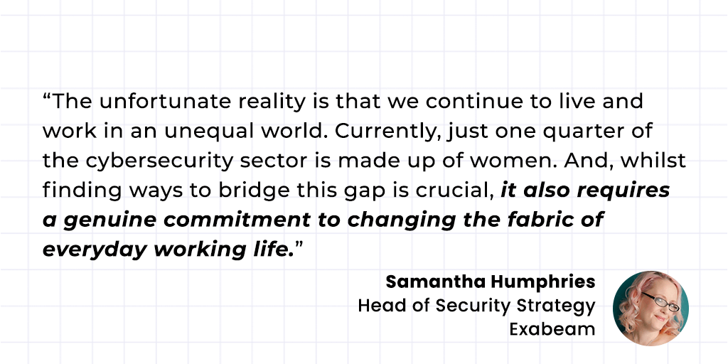 Samantha Humphries Exabeam Quote