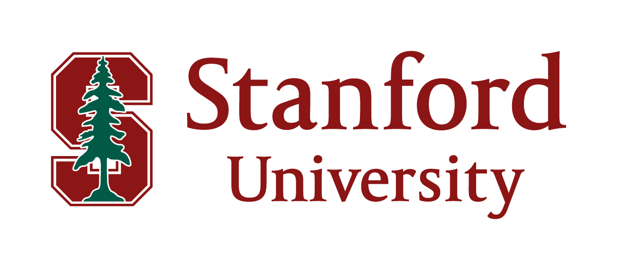 Stanford University logo with a pine tree