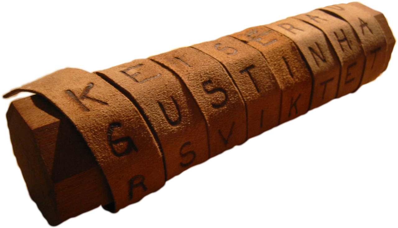 scytale used for transposition ciphers