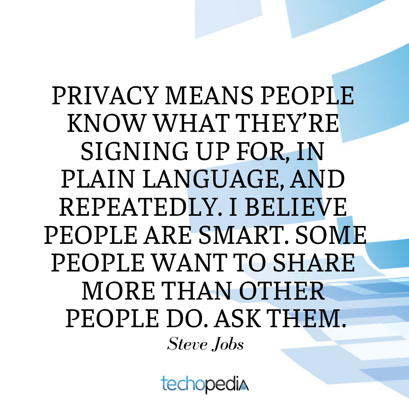 Steve Jobs quote Some people want to share more than other people do Ask them
