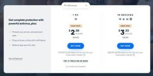 Avast-Pricing