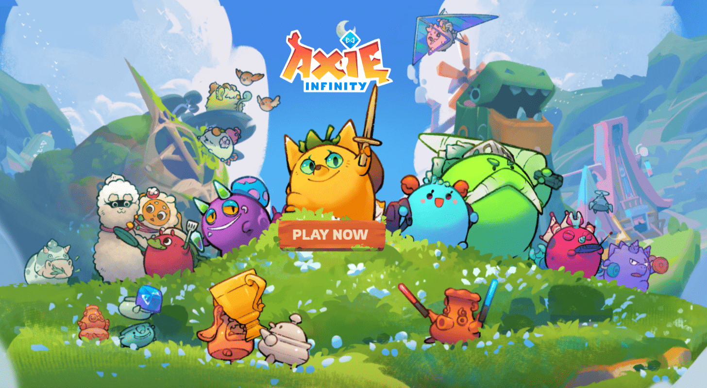 Axie Infinity — Pokemon-like P2E game with collectible monsters that can duel