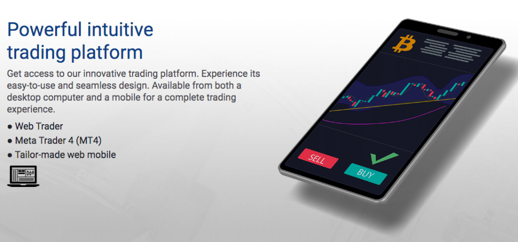 Bitcoin Motion trading platform